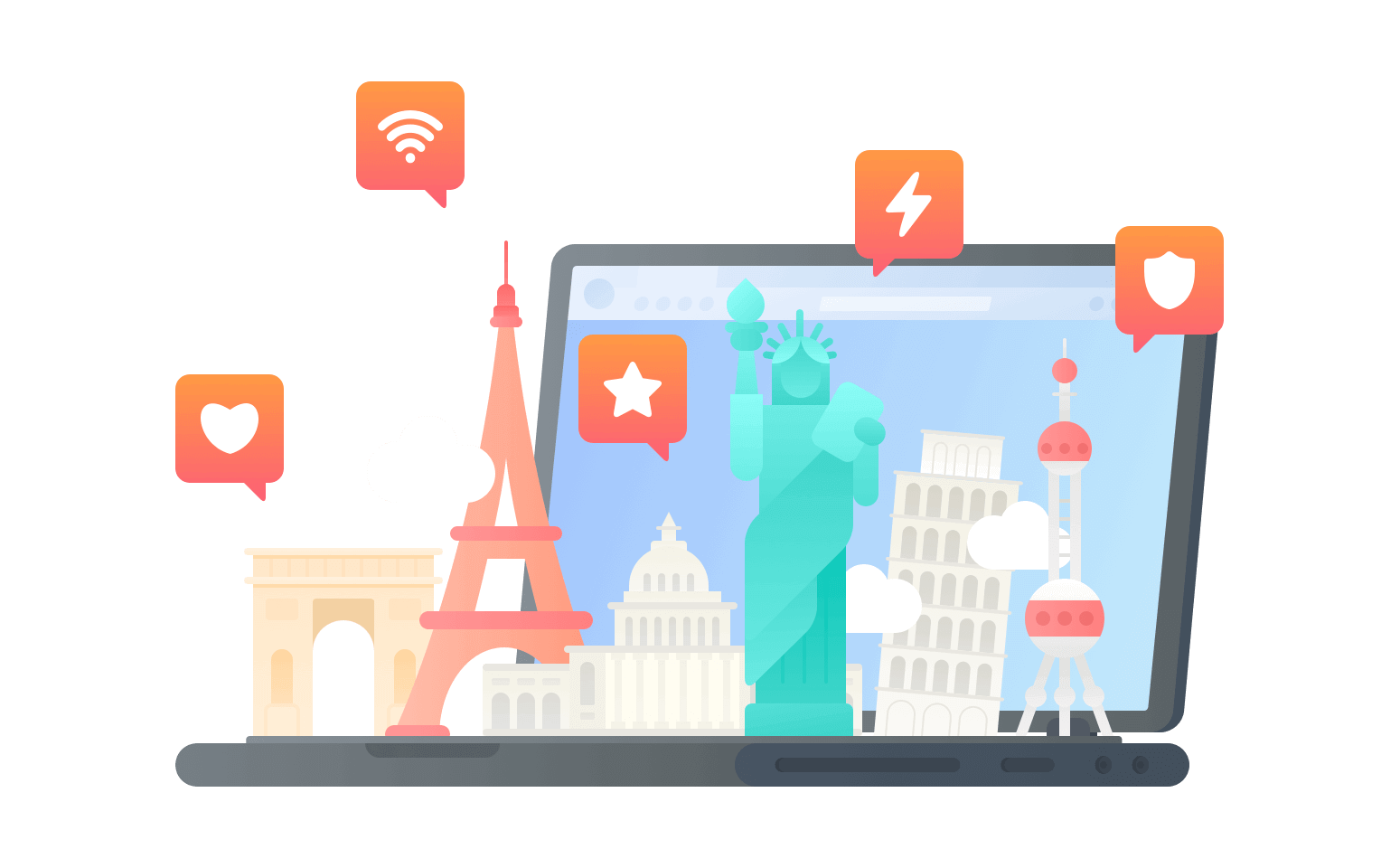 在圣诞岛连接到中国的代理 - 翻回VPN